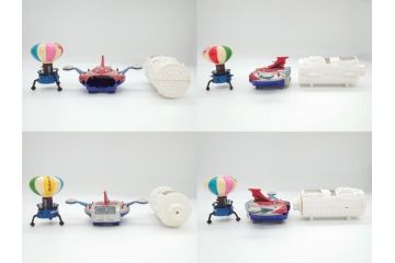 ポピー　ロボコン　ロボカー　ヘリキャプター　忍者　ヤッターマン　トッポジージョ　ロボットはっちゃん　マジンガーZ　超合金などの大量セット(ディスプレイ、おもちゃ、ロボット)(R-064004)