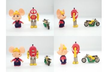 ポピー　ロボコン　ロボカー　ヘリキャプター　忍者　ヤッターマン　トッポジージョ　ロボットはっちゃん　マジンガーZ　超合金などの大量セット(ディスプレイ、おもちゃ、ロボット)(R-064004)