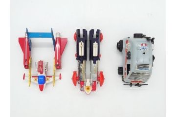 ポピー　ロボコン　ロボカー　ヘリキャプター　忍者　ヤッターマン　トッポジージョ　ロボットはっちゃん　マジンガーZ　超合金などの大量セット(ディスプレイ、おもちゃ、ロボット)(R-064004)