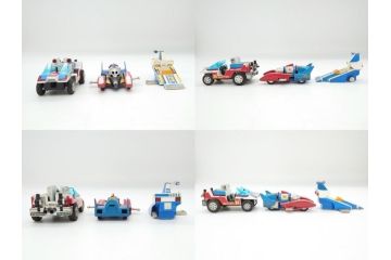 ポピー　ロボコン　ロボカー　ヘリキャプター　忍者　ヤッターマン　トッポジージョ　ロボットはっちゃん　マジンガーZ　超合金などの大量セット(ディスプレイ、おもちゃ、ロボット)(R-064004)