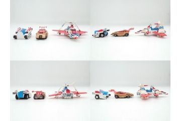 ポピー　ロボコン　ロボカー　ヘリキャプター　忍者　ヤッターマン　トッポジージョ　ロボットはっちゃん　マジンガーZ　超合金などの大量セット(ディスプレイ、おもちゃ、ロボット)(R-064004)
