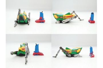 ポピー　ロボコン　ロボカー　ヘリキャプター　忍者　ヤッターマン　トッポジージョ　ロボットはっちゃん　マジンガーZ　超合金などの大量セット(ディスプレイ、おもちゃ、ロボット)(R-064004)