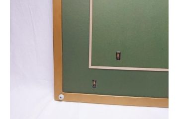 福王寺法林　文化勲章　赤富士　P10号サイズ程度　絵画(共箱付き、共シール、朝富士、額装)(R-064005)