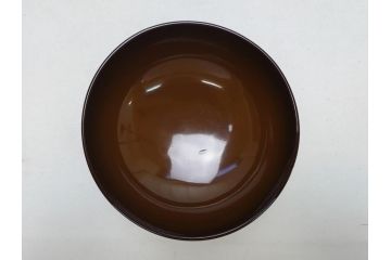 明治〜大正　桐材　金銀蒔絵　輪島塗り　木製漆器　漆器の色合いと蒔絵の組み合わせが美しい吸物椀6客セット(和食器、お椀)(R-064007)