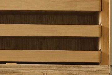 中古　最高級品　広島・府中家具　松創　木匠・多々納邦男　しっとりとした気品を漂わせる総桐箪笥(胴丸、桐たんす、和タンス、着物箪笥、引き出し、衣装箪笥)(定価約200万円)(R-064012)