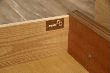 中古　DREXEL HERITAGE(ドレクセルヘリテイジ)　Triune(トライユン)　上品な佇まいが魅力のマホガニー材製サイドボード(サイドチェスト、引き出し)(定価約70万円)(R-064016)