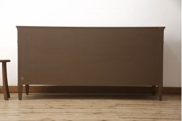 中古　DREXEL HERITAGE(ドレクセルヘリテイジ)　Triune(トライユン)　上品な佇まいが魅力のマホガニー材製サイドボード(サイドチェスト、引き出し)(定価約70万円)(R-064016)