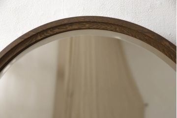 中古　美品　横浜クラシック家具　ノックオンウッド(knockonwood)　Hand Made　上品なデザインが魅力のドレッサー(鏡台、化粧台、ミラー)(R-064018)