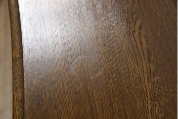 中古　美品　横浜クラシック家具　ノックオンウッド(knockonwood)　Hand Made　上品なデザインが魅力のドレッサー(鏡台、化粧台、ミラー)(R-064018)