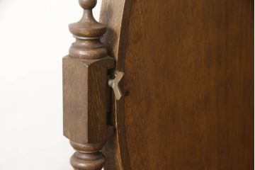 中古　美品　横浜クラシック家具　ノックオンウッド(knockonwood)　Hand Made　上品なデザインが魅力のドレッサー(鏡台、化粧台、ミラー)(R-064018)