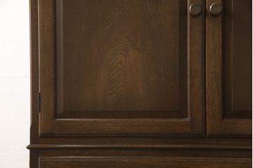 中古　横浜クラシック家具　ノックオンウッド(knockonwood)　クラシカルな佇まいのワードローブチェスト(洋服タンス、衣装タンス、引き出し、衣装盆、着物箪笥、キャビネット)(定価約60万円)(R-064027)