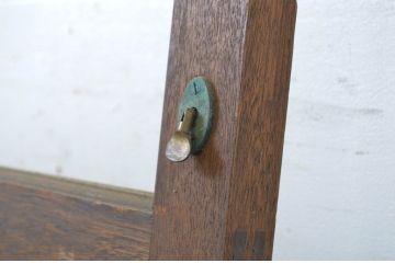 アンティーク建具　シンプルなデザインでお部屋に取り入れやすいガラス戸1枚(引き戸)(R-064042)