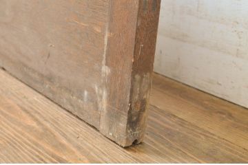 アンティーク建具　シンプルなデザインでお部屋に取り入れやすいガラス戸1枚(引き戸)(R-064042)