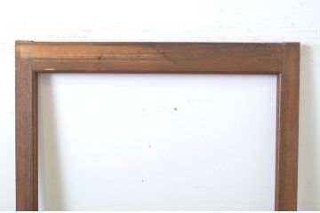 アンティーク建具　シンプルなデザインでお部屋に取り入れやすいガラス戸1枚(引き戸)(R-064042)