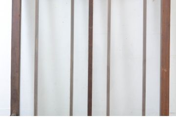 アンティーク建具　大正ロマン溢れる背の高い扉1枚(ドア、片開き戸、ガラス扉)(R-064051)
