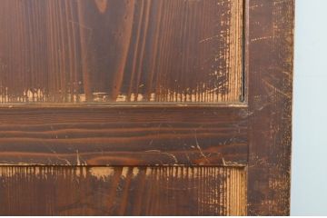 アンティーク建具　あたたかみのある木の風合いが感じられる帯戸4枚セット(板戸、引き戸)(R-064056)