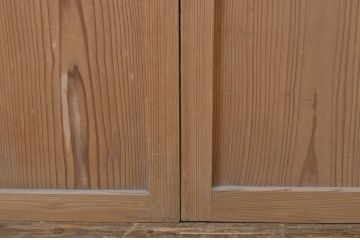 アンティーク建具　味わい深い風合いが魅力の障子帯戸4枚セット(障子戸、格子戸、板戸、引き戸)(R-064057)