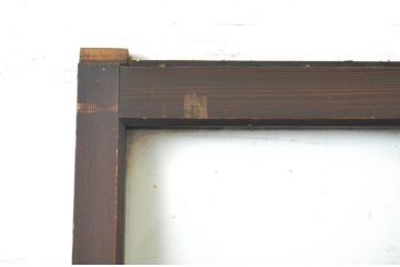 アンティーク建具　大正ロマンの雰囲気香るガラス戸1枚(引き戸)(R-064061)