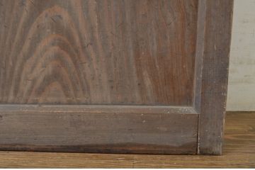 アンティーク建具　大正ロマンの雰囲気香るガラス戸1枚(引き戸)(R-064061)