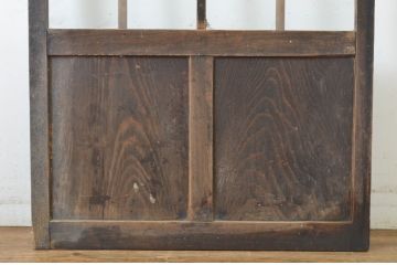 アンティーク建具　大正ロマンの雰囲気香るガラス戸1枚(引き戸)(R-064061)