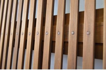 アンティーク建具　和の風情が感じられる裏障子付き格子戸1枚(障子戸、引き戸)(R-064074)