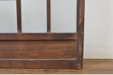 アンティーク建具　大正ロマンの雰囲気漂うガラス窓2枚セット(ガラス戸、引き戸)(R-064075)