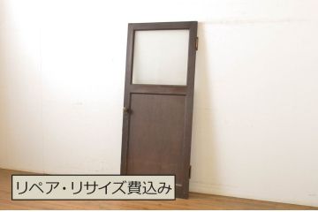 アンティーク建具　ペイント仕上げ限定　落ち着いた雰囲気を演出するドア1枚(扉、木製扉)(R-064086)