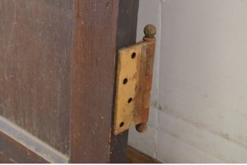 アンティーク建具　ペイント仕上げ限定　落ち着いた雰囲気を演出するドア1枚(扉、木製扉)(R-064086)