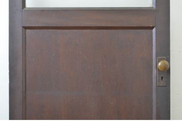 アンティーク建具　ペイント仕上げ限定　落ち着いた雰囲気を演出するドア1枚(扉、木製扉)(R-064086)