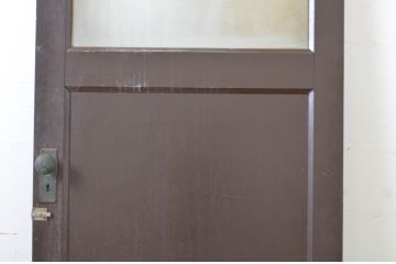アンティーク建具　ペイント仕上げ限定　落ち着いた雰囲気を演出するドア1枚(扉、木製扉)(R-064087)