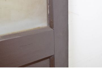 アンティーク建具　ペイント仕上げ限定　落ち着いた雰囲気を演出するドア1枚(扉、木製扉)(R-064087)