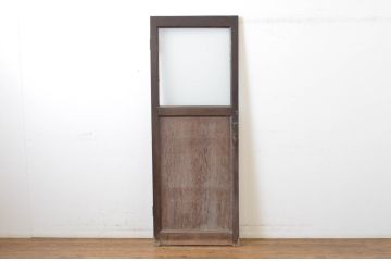 アンティーク建具　ペイント仕上げ限定　落ち着いた雰囲気を演出するドア1枚(扉、木製扉)(R-064088)