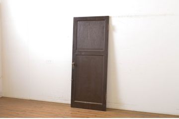 アンティーク建具　ペイント仕上げ限定　落ち着いた雰囲気を演出するドア1枚(扉、木製扉)(R-064089)