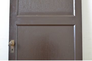 アンティーク建具　ペイント仕上げ限定　落ち着いた雰囲気を演出するドア1枚(扉、木製扉)(R-064089)