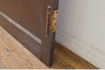 アンティーク建具　ペイント仕上げ限定　落ち着いた雰囲気を演出するドア1枚(扉、木製扉)(R-064089)