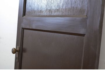 アンティーク建具　ペイント仕上げ限定　落ち着いた雰囲気を演出するドア1枚(扉、木製扉)(R-064089)