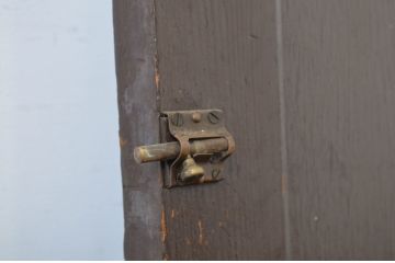アンティーク建具　ペイント仕上げ限定　落ち着いた雰囲気を演出するドア1枚(扉、木製扉)(R-064089)