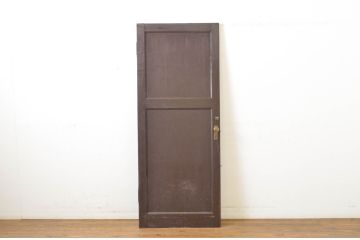 アンティーク建具　ペイント仕上げ限定　落ち着いた雰囲気を演出するドア1枚(扉、木製扉)(R-064089)