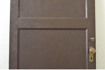 アンティーク建具　ペイント仕上げ限定　落ち着いた雰囲気を演出するドア1枚(扉、木製扉)(R-064089)