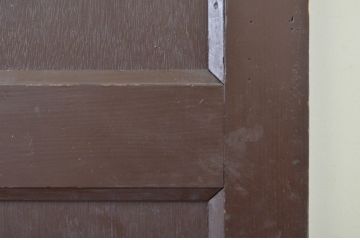 アンティーク建具　ペイント仕上げ限定　落ち着いた雰囲気を演出するドア1枚(扉、木製扉)(R-064089)
