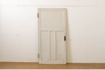 アンティーク建具　ペイント仕上げ限定　レトロな空間づくりが叶うドア1枚(扉、木製扉)(R-064090)
