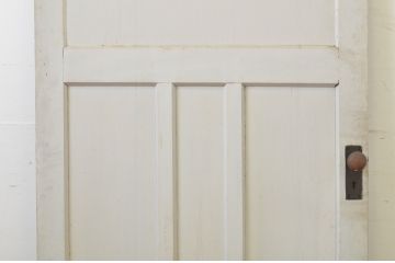 アンティーク建具　ペイント仕上げ限定　レトロな空間づくりが叶うドア1枚(扉、木製扉)(R-064090)