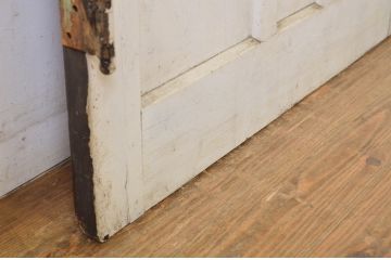 アンティーク建具　ペイント仕上げ限定　レトロな空間づくりが叶うドア1枚(扉、木製扉)(R-064090)