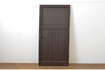 アンティーク建具　ペイント仕上げ限定　レトロな空間づくりが叶うドア1枚(扉、木製扉)(R-064090)