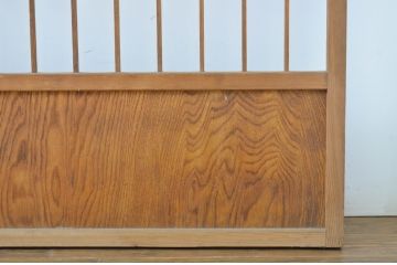 アンティーク建具　落ち着きのある和を演出する障子戸4枚セット(引き戸)(R-064091)