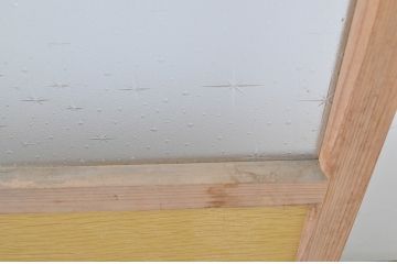 アンティーク建具　大正ロマン　懐かしい雰囲気が漂うガラス戸2枚セット(引き戸)(R-064094)