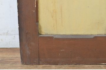 アンティーク建具　ペイント仕上げ限定　レトロな雰囲気を醸し出すドア1枚(扉、木製扉、玄関ドア)(R-064097)