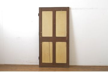 アンティーク建具　ペイント仕上げ限定　レトロな雰囲気を醸し出すドア1枚(扉、木製扉、玄関ドア)(R-064098)