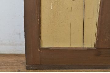 アンティーク建具　ペイント仕上げ限定　レトロな雰囲気を醸し出すドア1枚(扉、木製扉、玄関ドア)(R-064098)