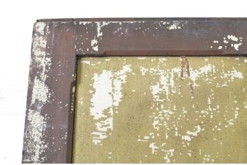 アンティーク建具　ペイント仕上げ限定　時を経て刻まれた風合いが魅力の引き戸2枚セット(R-064100)